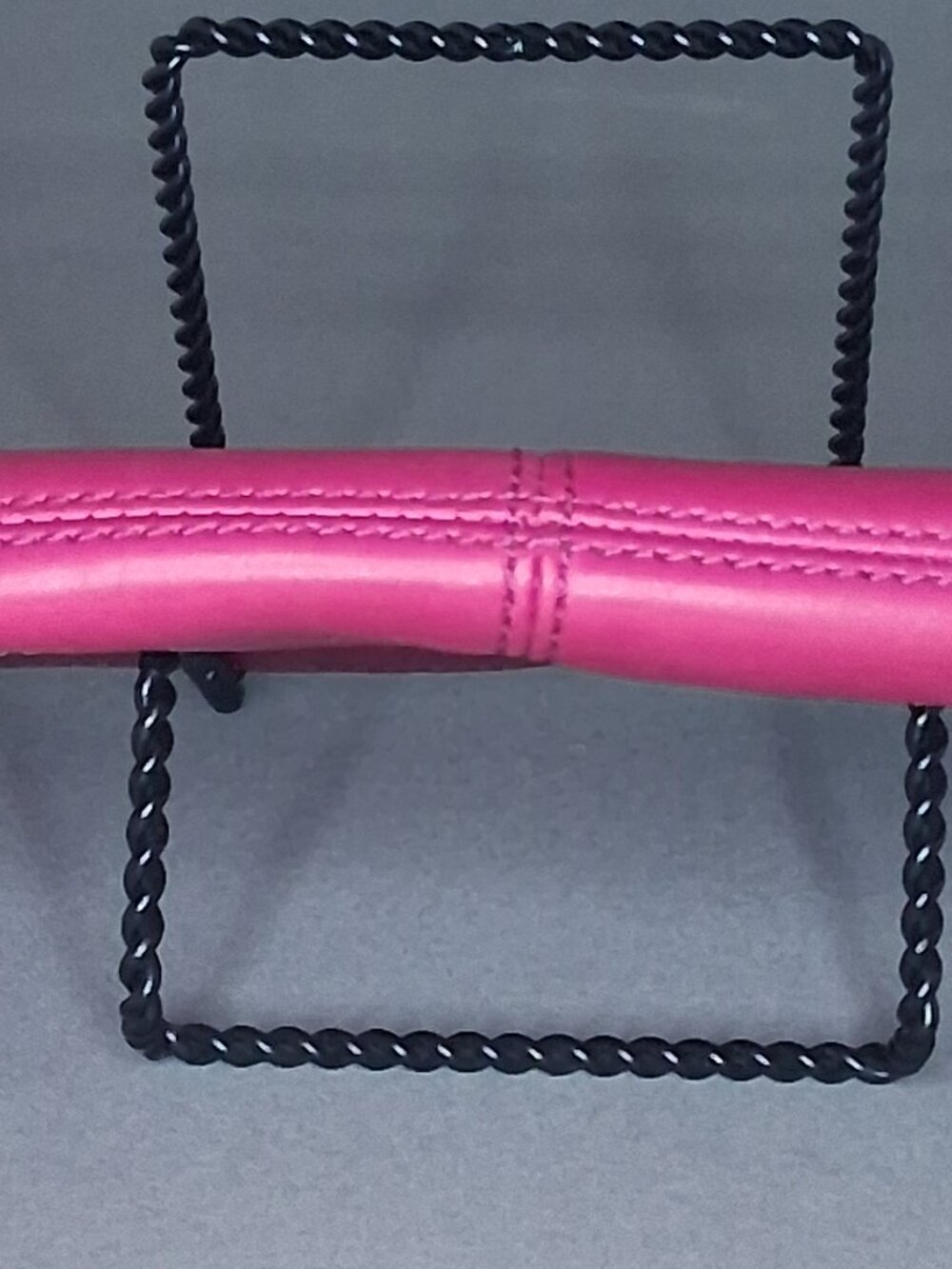 Coach 2009 Soho Magenta Pink Leather Pleated Clutch Wristlet F13734 - Picture 6 of 13